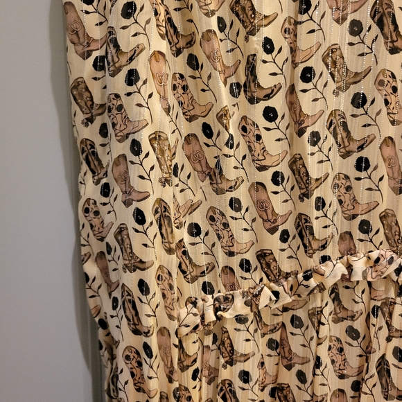 Sandro Cowboy Boot Midi Dress - Picture 5 of 11